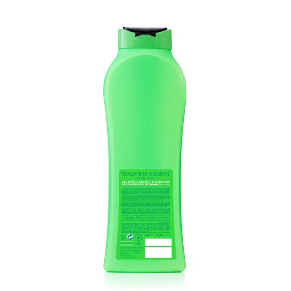 Tulipan negro original gel baño reverso