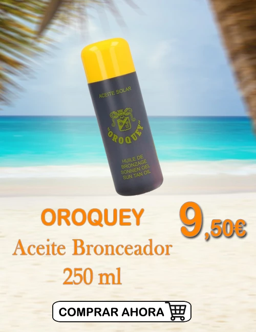 Oroquey Aceite Bronceador