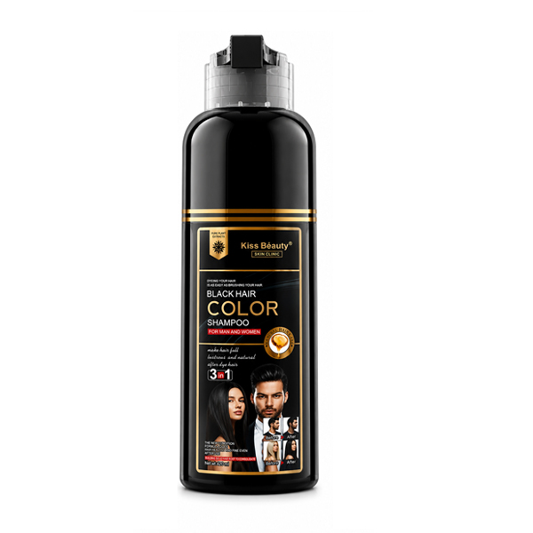 Champú Tinte Negro Kiss Beauty