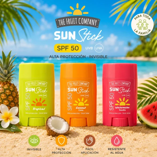 Sun Stick The Fruit Company spf 50